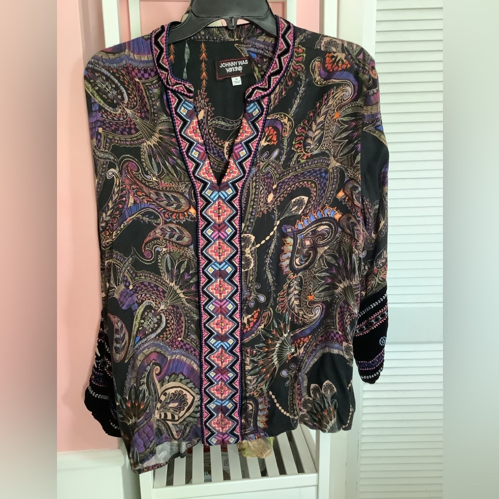 Johnny Was Workshop med top guc beautiful